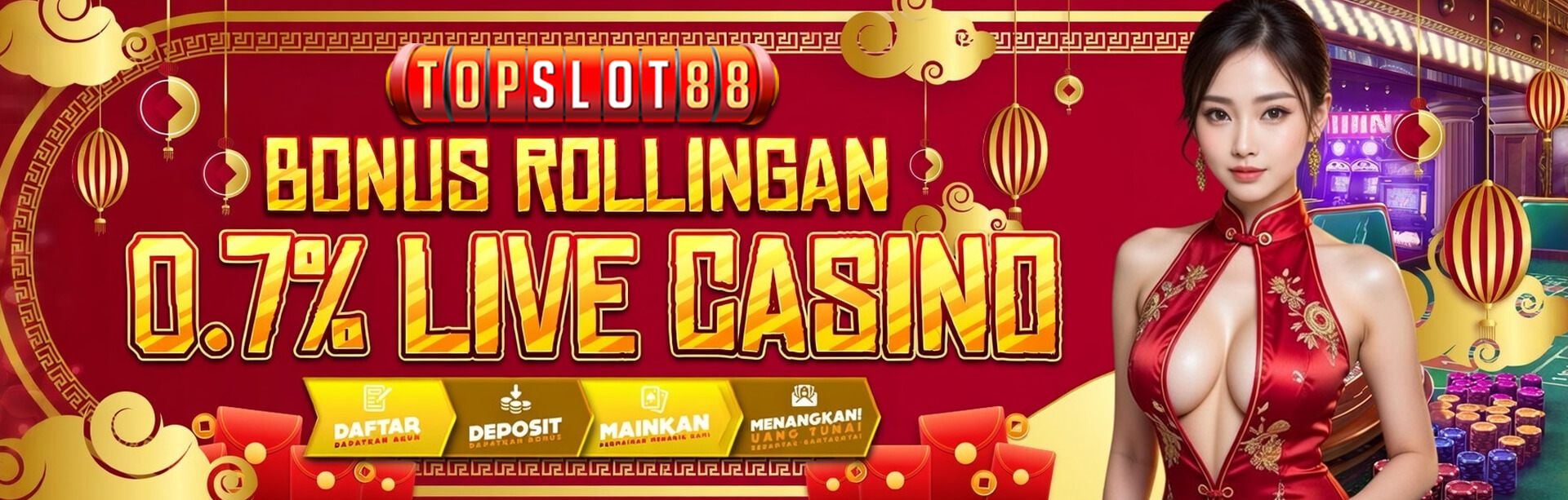 BONUS CASINO 0.7%