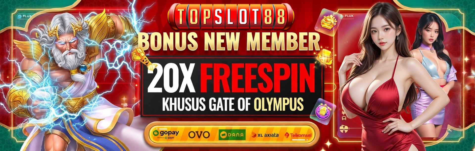 BONUS FREESPIN NEW MEMBER 20X