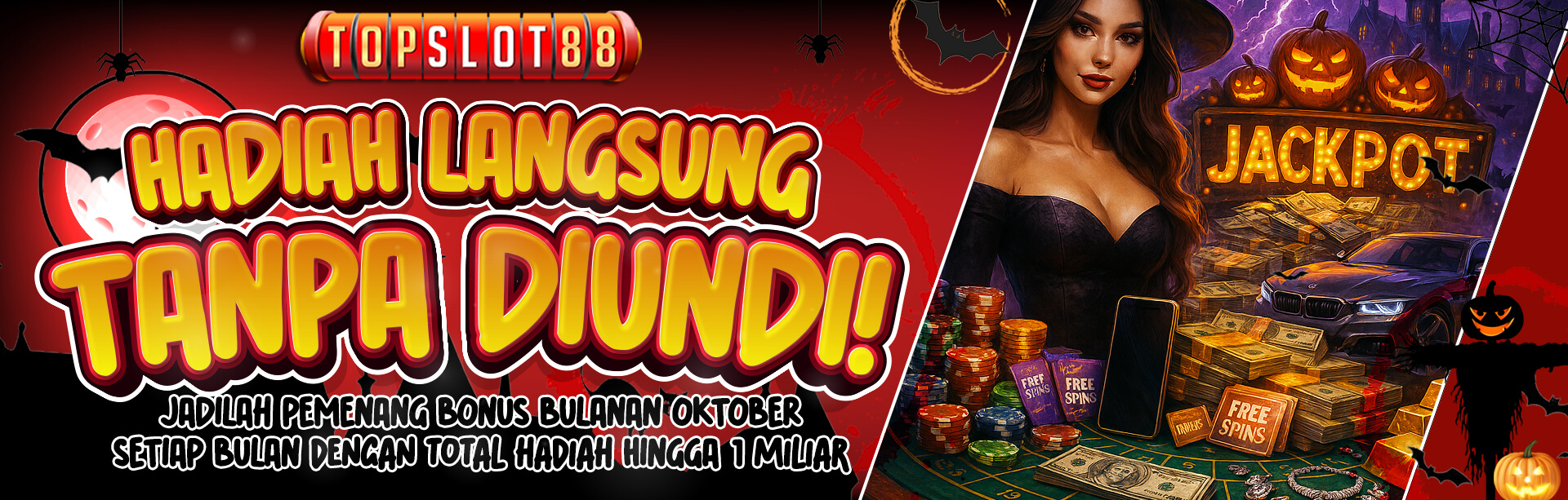 EVENT TANPA DI UNDI OKTOBER SETIA HADIAH 1 MILIAR 