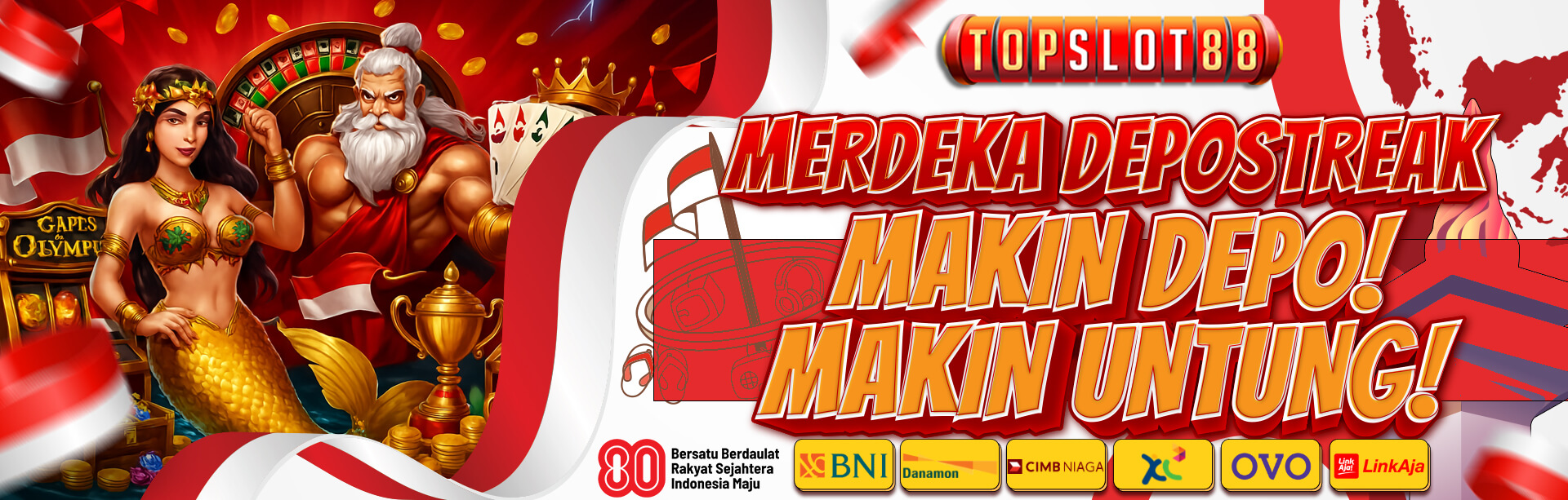 BONUS MAKIN DEPO MAKIN UNTUNG