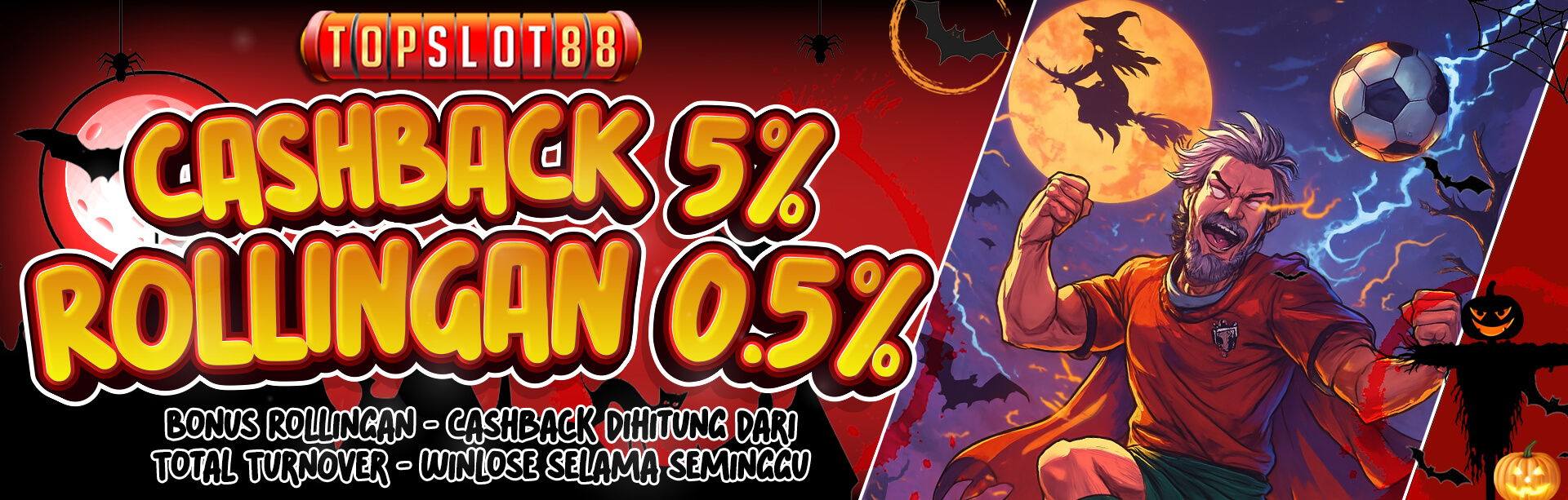 BONUS ROLINGAN BOLA