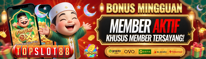 BONUS MEMBER AKTIF SETIAP MINGGU
