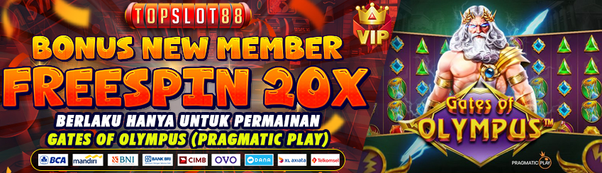 BONUS KHUSUS MEMBER BARU   FREESPIN 20X GRATIS
