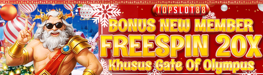 BONUS KHUSUS MEMBER BARU   FREESPIN 20X GRATIS