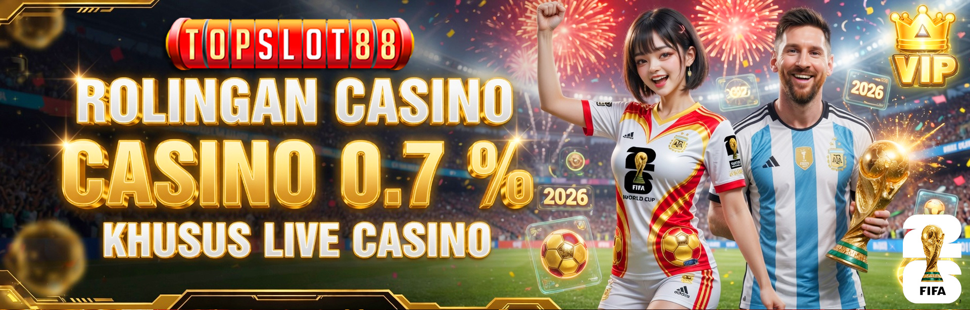 BONUS ROLLINGAN CASINO 0,7%