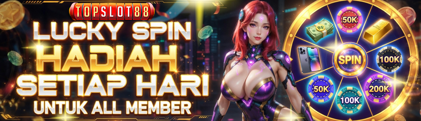 BONUS LUCKY SPIN SETIAP HARI APRIL BERUNTUNG