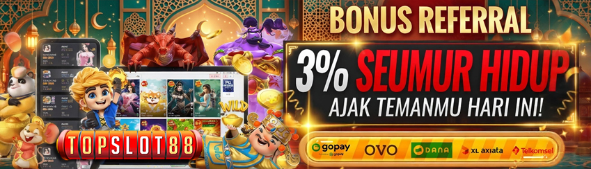 BONUS REFERAL  3%
